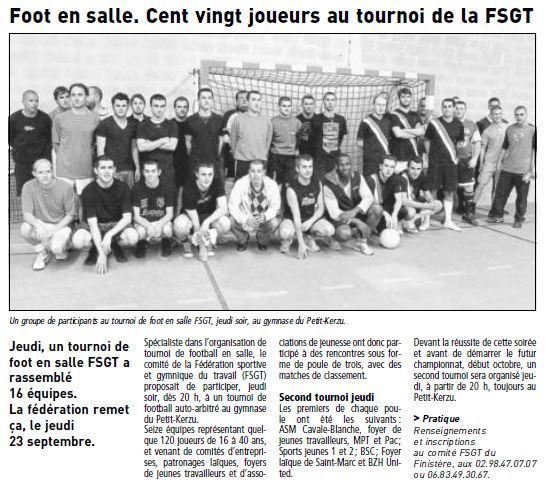 Article de presse